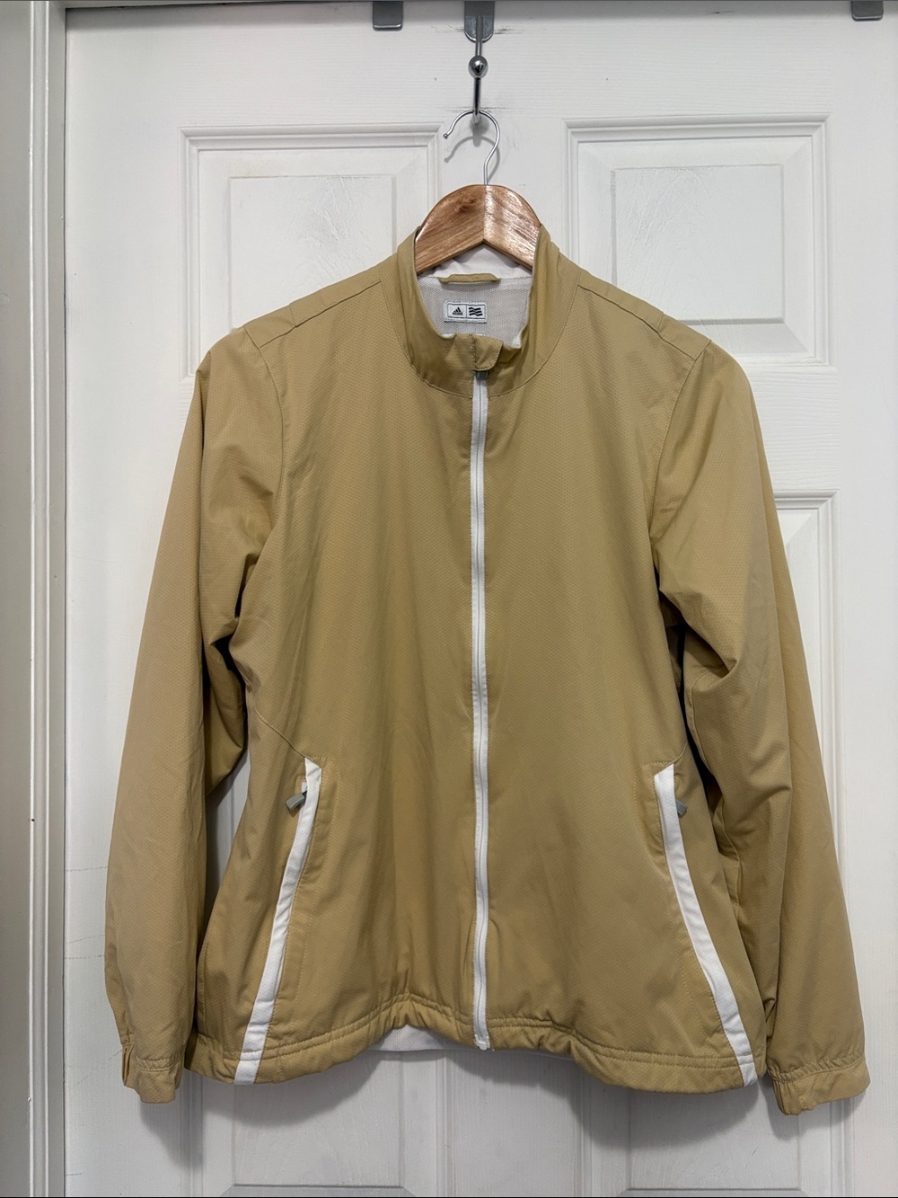 Adidas ClimaWarm Tan Windbreaker